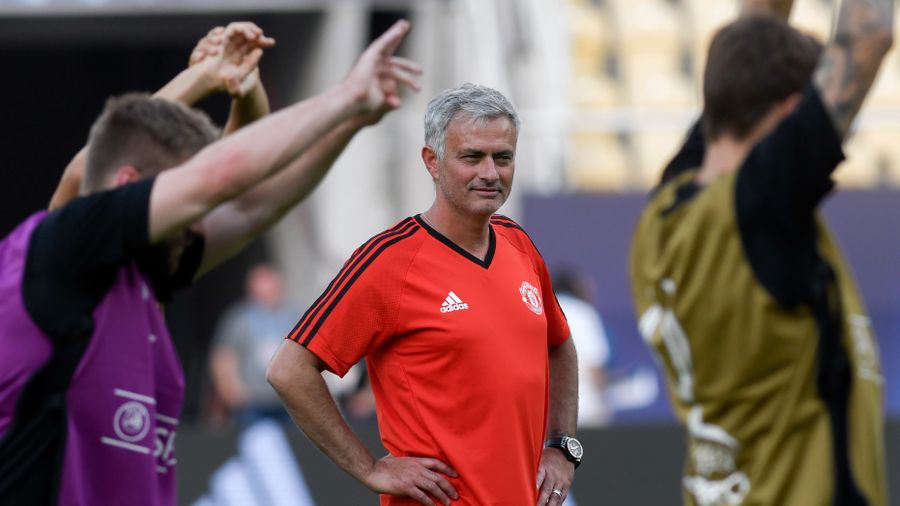 UEFA Super Cup Manchester United v Real Madrid